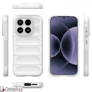 Magic Shield guminis dėklas - baltas (Xiaomi 17) Magic Shield guminis dėklas - baltas (Xiaomi 17)